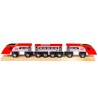 Bigjigs Rail Dřevěný vlak Virgin Pendolino