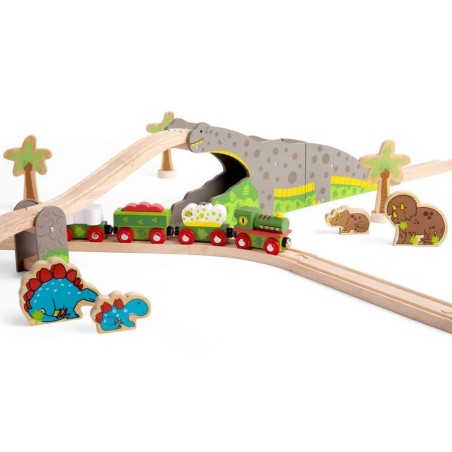 Bigjigs Rail Dinosauří vláček