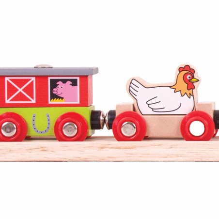 Bigjigs Rail Vláček farma