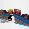 Bigjigs Rail Pirátský vlak