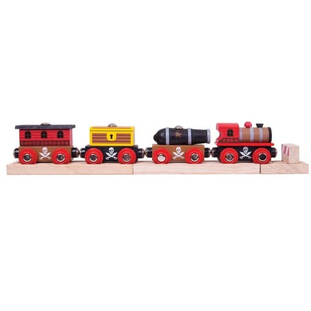 Bigjigs Rail Pirátský vlak