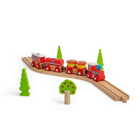 Bigjigs Rail Hasičský vlak
