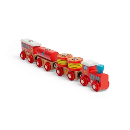 Bigjigs Rail Hasičský vlak