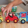 DJECO Vkládací puzzle Puzz & Roll Autíčko