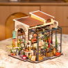 RoboTime 3D dřevěná skládačka Miniatura domečku Květinářství