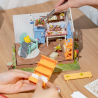 RoboTime 3D dřevěná skládačka Miniatura domečku Vysněný zahradní dům