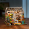 RoboTime 3D dřevěná skládačka Miniatura domečku Vysněný zahradní dům