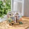 RoboTime 3D dřevěná skládačka Miniatura domečku Vysněný zahradní dům