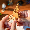RoboTime 3D dřevěná skládačka Miniatura domečku Čarodějova pracovna