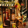 RoboTime 3D dřevěná skládačka Miniatura domečku Útulná restaurace