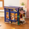 RoboTime 3D dřevěná skládačka Miniatura domečku Čajovna pro chvíle pohody