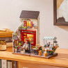 RoboTime 3D dřevěná skládačka Miniatura domečku Vídeňské knihkupectví