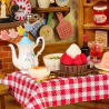 RoboTime 3D dřevěná skládačka Miniatura domečku Kouzelný les Fluffy Grove
