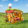 RoboTime 3D dřevěná skládačka Miniatura domečku Kouzelný les Fluffy Grove