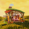 RoboTime 3D dřevěná skládačka Miniatura domečku Kouzelný les Fluffy Grove