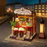 RoboTime 3D dřevěná skládačka Miniatura domečku Tipsy Cat Bar