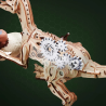 RoboTime 3D dřevěná mechanická skládačka Velociraptor