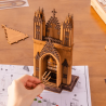 RoboTime 3D dřevěná skládačka Katedrála Twin Tower