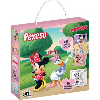 Jiri Models Pexeso v krabičce s omalovánkou Minnie