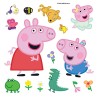 Jiri Models Samolepky do oken Prasátko Peppa
