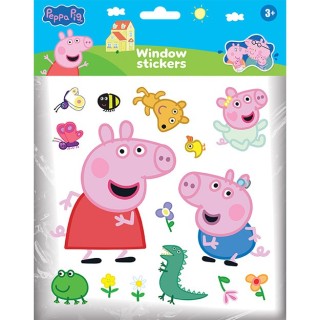 Jiri Models Samolepky do oken Prasátko Peppa