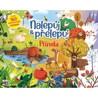 Jiri Models Nalepuj a přelepuj Příroda