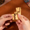 RoboTime 3D skládačka Zarážka na knihy Miniatura domečku Knihkupectví