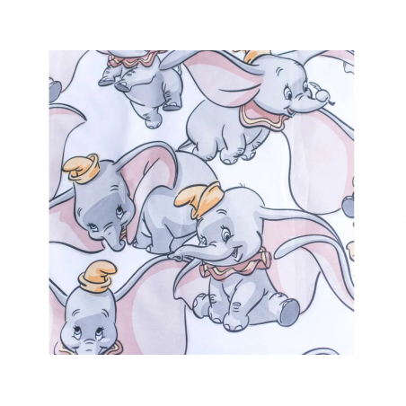 Jerry Fabrics Disney povlečení do postýlky Dumbo dots baby 100x135, 40x60 cm