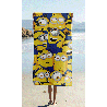 Jerry Fabrics Bavlněná osuška Mimoni Crowded 70x140 cm