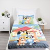 Jerry Fabrics Dětské povlečení do postýlky Bluey 061 baby 100x135, 40x60 cm