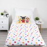 Jerry Fabrics Dětské povlečení do postýlky Králíček Bing Playroom baby 100x135, 40x60 cm