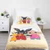 Jerry Fabrics Dětské povlečení do postýlky Králíček Bing Playroom baby 100x135, 40x60 cm