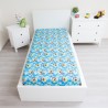Jerry Fabrics Dětské prostěradlo Sponge Bob Blue 90x200x25 cm