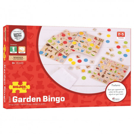 Bigjigs Toys Zahradní bingo