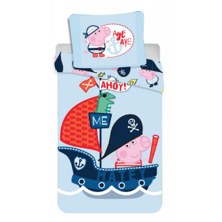 Jerry Fabrics Povlečení Peppa Pig 007 140x200, 70x90 cm