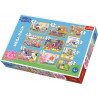 TREFL Puzzle Prasátko Peppa 10v1 TREFL Puzzle Prasátko Peppa 10v1