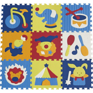 Baby Great Puzzle Pěnové puzzle Cirkus XS 9 dílku