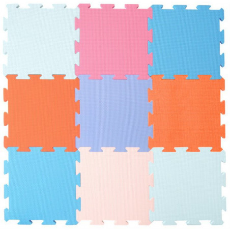 LC Pěnový koberec extra pastelový 0+