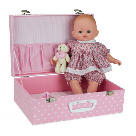 Petitcollin Panenka v kufříku Baby Doll Capucine 36 cm
