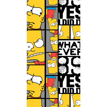 Jerry Fabrics Osuška Simpsons Bart 89 70x140 cm
