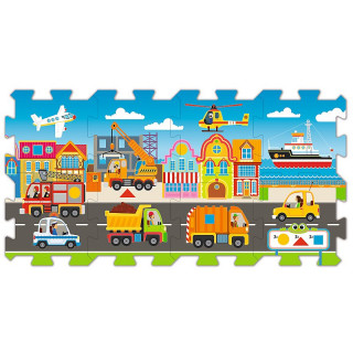 Trefl Pěnové puzzle Doprava 0