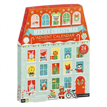 Petitcollage Vánoční adventní kalendář