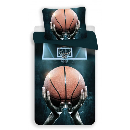 Jerry Fabrics Povlečení fototisk Basketball 140x200, 70x90 cm