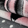 Kusový koberec Kids 590 pink kruh průměr 120 cm Kusový koberec Kids 590 pink kruh průměr 120 cm