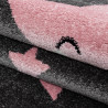 Kusový koberec Kids 610 pink kruh Kusový koberec Kids 610 pink kruh