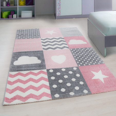 Kusový koberec Kids 620 pink 80x150 Kusový koberec Kids 620 pink 80x150