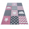Kusový koberec Kids 620 pink 80x150 Kusový koberec Kids 620 pink 80x150