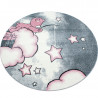 Kusový koberec Kids 580 pink kruh průměr 120 cm Kusový koberec Kids 580 pink kruh průměr 120 cm