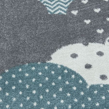 Kusový koberec Bambi 820 blue 80x150 cm