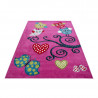 Kusový koberec Kids 420 lila 80x150 cm Kusový koberec Kids 420 lila 80x150 cm